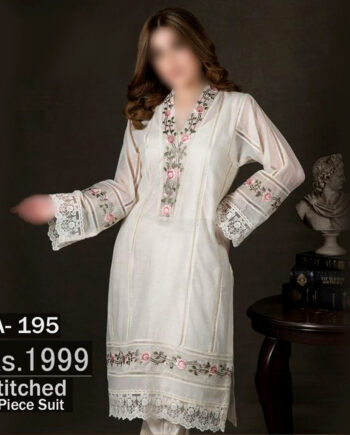 STITCHED 2 piece DRESS FA- 195