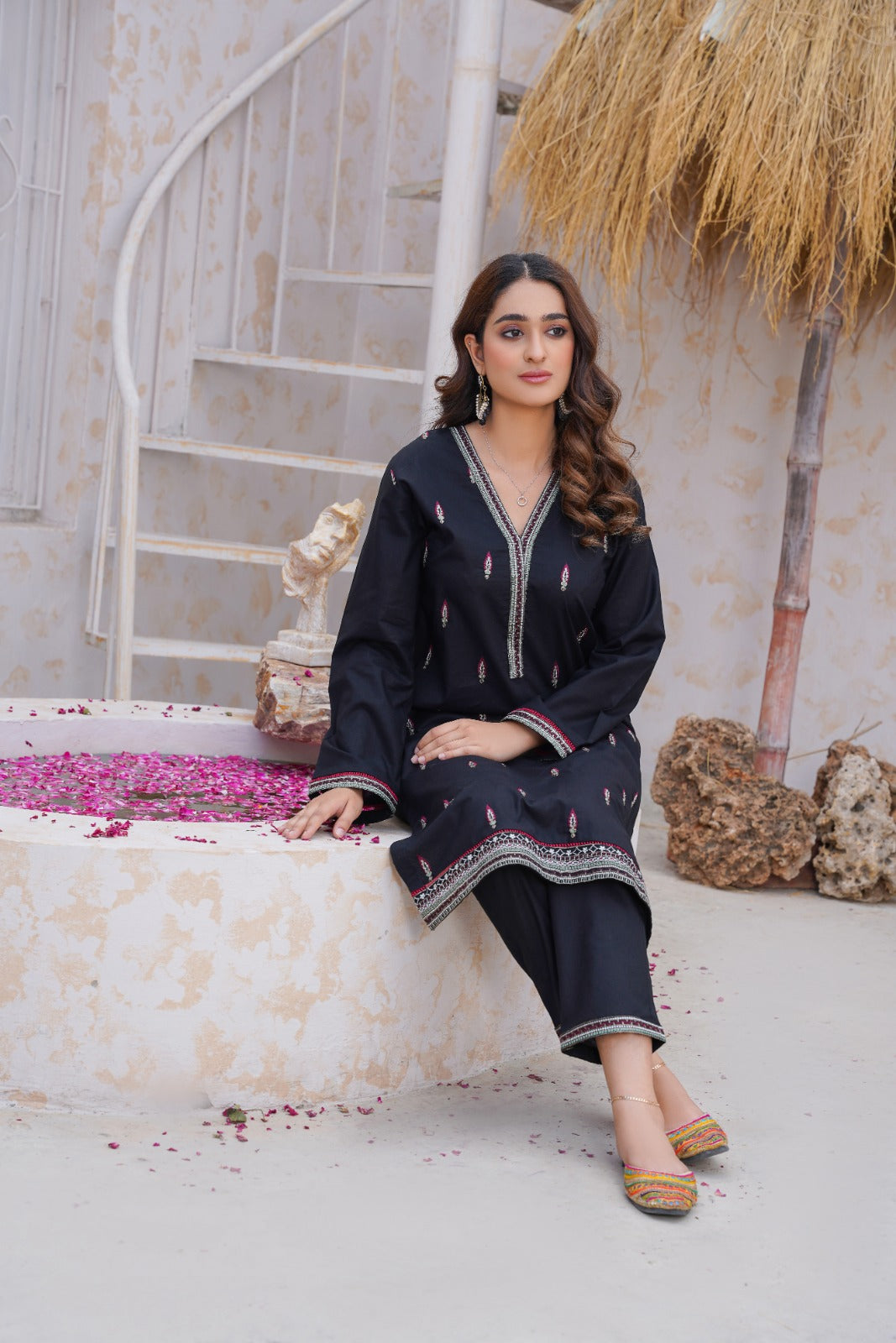 STITCHED 2 piece DRESS FA- 238